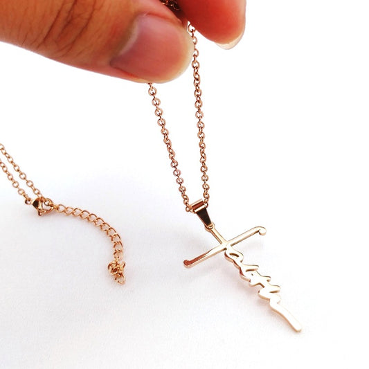 Stainless Steel Necklace Faith Necklace Faith Gift