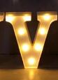 Luminous LED Letter Number Night Light English Alphabet Number Battery Lamp Romantic Wedding Christmas Party Decoration